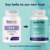 Bestvite P-5-P 100mg (120 Vegetarian Capsules) (CoEnzymated Form of B-6) - No Stearates - Vegan - Non GMO - Gluten - No Silicon Dioxide - No Gelatin
