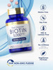 Carlyle Biotin 5000mcg | 250 Fast Dissolve Tablets | Vegetarian Non-GMO Gluten Supplement