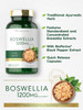 Carlyle Boswellia Extract Capsules 1200mg | 250 Count | Boswellia Serrata Complex with Black Pepper Extract | Non-GMO Gluten