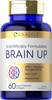 Carlyle Brain Up Supplement | 60 Softgels | with L-Theanine Bacopa & B-12 | Non-GMO Gluten