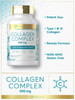 Carlyle Collagen Pills with Hyaluronic Acid 500mg | 90 Capsules | Hydrolyzed Collagen Supplement | Non-GMO Gluten