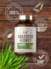 Carlyle Grass Fed Beef Kidney Supplement | 200 Capsules | 3000mg | Pasture Raised Desiccated Bovine Supplement | Hormone and Pesticide | Non-GMO Gluten | by Herbage Farmstead