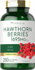 Carlyle Hawthorn Berry Capsules | 1695mg | 250 Capsules | Non-GMO Gluten Extract