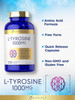 Carlyle L Tyrosine Capsules 1000mg | 300 Count | Therapeutic Grade | for Men and Women | Non-GMO & Gluten Supplement