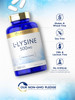 Carlyle L-Lysine 500 mg | 250 Caplet Capsules | Amino Acid Supplement | Vegetarian Non-GMO & Gluten