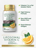 Carlyle Liposomal Vitamin C | 2200mg | 90 Softgels | High Potency Complex Supplement | Non-GMO Gluten Supplement Packaging May Vary