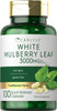 Carlyle Mulberry Leaf Extract | 3000mg | 100 Capsules | Non-GMO and Gluten Herbal Supplement