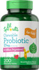 Carlyle Probiotics for Kids | 200 Chewable Tablets | 6 Billion CFUs | Raspberry Flavor | Non-GMO Gluten Probiotics for Children | by Lil' Sprouts
