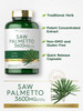 Carlyle Saw Palmetto Extract | 3600mg | 250 Capsules | Non-GMO and Gluten Formula from Saw Palmetto Berries Carlyle Saw Palmetto Extract | 3600mg | 250 Capsules | Non-GMO and Gluten Formula from Saw Palmetto Berries