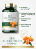 Carlyle Sea Buckthorn Oil Capsules 4400mg  200 Softgels  Non-GMO Gluten  Sea Buckthorn Berry Oil Supplement