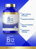 Carlyle Vitamin B12 1000mcg | 400 Tablets | Vegetarian Non-GMO Gluten Supplement