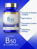 Carlyle Vitamin B50 Complex | 180 Caplets | Vegetarian Non-GMO Gluten