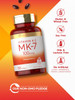 Carlyle Vitamin K2 MK7 100 mcg | 150 Softgels | Non-GMO Gluten Supplement