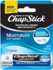Chapstick Moisturizer 2-In-1 Lipcare Spf 15 Original – Sunscreen Lip Balm With Aloe Vera And Vitamin E 0.15 Oz Ea