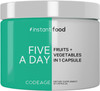 Codeage 5 Servings of Fruits & Veggies Equivalent in 1 Single Capsule - Whole Food Instantfood with 15 Greens & Fruits in All-in-One Pill Eat Vegetables - Vegan Vitamins Supplement - Non-GMO - 30 ct