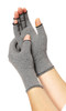 Curad Arthritis Relief Compression Gloves Large Gray 1 Pair
