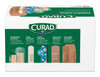 Curad Family Bandage Variety Pack 4 Styles Included; Waterproof Galaxy Flex-Fabric Heavy Duty 175 Bandages