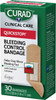 Curad QuickStop Flex-Fabric Bandages 0.75x2.83 Inch 30/Box One Box