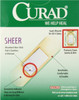 Curad Regular Size Adhesive Bandages Sheer 80-Count Boxes (Pack of 6)