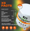Cure24 Bovine Colostrum X3 Supplement Powder for Humans 100% Pure Whole Natural Grass Fed Superfood High IgG Plus Probiotic & Prebiotic Unflavored Made in USA