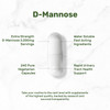 Deal Supplement D Mannose 500mg Capsules (2000mg Per Serving) 240 Veggie Pills – Fast Acting Water-Soluble Form – Extra Strength Urinary Tract (UTI) Health Support – Non-GMO Vegan Friendly