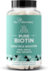 Eu Natural Biotin 5000 mcg Hair Skin Nails Supplement – High-Potency Hair Growth Vitamins for Women & Men – Provide Powerful Support for Healthy Hair Stronger Nails and Glowing Skin – 120 Vegan Soft Capsules Eu Natural Biotin 5000 mcg Hair Skin Nails Supplement – High-Potency Hair Growth Vitamins for Women & Men – Provide Powerful Support for Healthy Hair Stronger Nails and Glowing Skin – 120 Vegan Soft Capsules