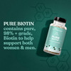 Eu Natural Biotin 5000 mcg Hair Skin Nails Supplement – High-Potency Hair Growth Vitamins for Women & Men – Provide Powerful Support for Healthy Hair Stronger Nails and Glowing Skin – 120 Vegan Soft Capsules Eu Natural Biotin 5000 mcg Hair Skin Nails Supplement – High-Potency Hair Growth Vitamins for Women & Men – Provide Powerful Support for Healthy Hair Stronger Nails and Glowing Skin – 120 Vegan Soft Capsules