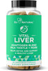 Eu Natural Vital Liver Cleanse Detox & Repair – 9-in-1 Liver Support Supplement – Milk Thistle Artichoke Extract Turmeric Adaptogens – Optimal Liver Function and Digestive Health – 60 Vegetarian Soft Capsules