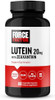 Force Factor Lutein And Zeaxanthin Supplements Eye Vitamins With Lutein 20Mg Eye Health Supplements For Adults Ingredients Backed By Science Vegan Gelatin 60 Vegetable Capsules