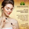 Herbalicious Licorice Root Extract - Glycyrrhiza Glabra - Herbal Supplement for Digestion Restore Respiratory Health Fatigue & Immunity Support Vegan Gluten Liquid Tincture (2Fl Oz)