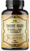 Herbalicious Quinine Immune Guard - Quinine Capsules Supplement with Vitamin C D3 Zinc - for Muscle Cramps Relief & Stomach Wellness - Non-GMO Cinchona Bark Herbal Supplements - 500mg 60 Capsules