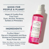 Heritage Store Rosewater & Glycerin Bundle | Hydrating Facial Mist for Dewy Radiant Skin | No Dyes or Alcohol 8oz 4oz