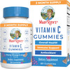 Maryruth Organics Vegan Vitamin C Gummies | 2 Month Supply | Immune Support Supplement | Adults & Kids Vitamin C | Chewable Vitamin C Gummy Vitamins | Non GMO | Pectin Based | 60 Count