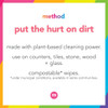 Method All-Purpose Cleaning Wipes Pink Grapefruit Multi-Surface Compostable 70 Count (Pack of 3)