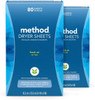 Method Dryer Sheets Fresh Air 80 Sheets 2 pack Packaging May Vary