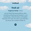 Method Dryer Sheets Fresh Air 80 Sheets 2 pack Packaging May Vary