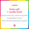 Method Fabric Softener; Beach Sage; 53.5 Ounces; 45 Loads; 1 pack; Packaging May Vary