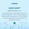 Method Gel Hand Soap Refill Sweet Water Recyclable Bottle Biodegradable Formula 34 oz (Pack of 4)