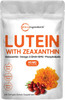 Micro Ingredients Lutein & Zeaxanthin 40mg Softgels 240 Count with Astaxanthin Omega-3s & Phospholipids | Eye + Vision Health Vitamins | Third Party Tested Non-GMO Gluten