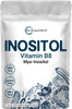 Micro Ingredients Pure Inositol Powder Myo-Inositol B8 Powder 1KG (2.2 Pounds) Strongly Supports Liver Health & Antioxidant Super Inositol for Hair and Inositol for Sleep Non-GMO and Vegan Friendly