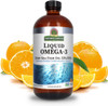 Nature'S Answer Liquid Omega-3 | Deep Sea Fish Oil with EPA/DHA Dietary Supplement | Cardiovascular Support | No Preservatives & Gluten- 16oz (Pack of 1)