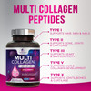 Nature'S Nutrition Collagen Peptides for Women & Men Type I II III V X Hydrolyzed Collagen Pills Grass Fed Non-GMO Multi Collagen Peptides Supplements Hair Skin Nail Bones Joint Health Support - 180 Capsules Nature'S Nutrition Collagen Peptides for Women & Men Type I II III V X Hydrolyzed Collagen Pills Grass Fed Non-GMO Multi Collagen Peptides Supplements Hair Skin Nail Bones Joint Health Support - 180 Capsules