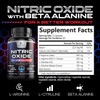 Nature'S Nutrition Extra Strength Nitric Oxide Supplement L Arginine 3X Strength - Citrulline Malate AAKG Beta Alanine - Premium Muscle Supporting Nitric Oxide Booster for Strength & Energy Supplements - 240 Capsules