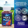 Nature'S Nutrition Men Multi Vitamin Gummy - Multi-Vitamin for Men Daily Nutritional Support with Vitamins A C D E B12 Zinc Folate Biotin & More - Energy Memory Focus & Immune Health Support - 60 Gummies