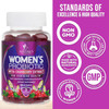 Nature'S Nutrition Probiotic Gummy for Women - Digestive Health Support 3 Billion CFU Womens Probiotic for Vaginal pH Urinary & Immune Support 6 Diverse Strains w/ Cranberry Non-GMO Probiotics - 60 Gummies