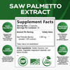 Nature'S Nutrition Saw Palmetto Extract Prostate Supplement - 1000 MG Saw Palmetto Supplement Nature's Prostate Support Supplement for Men Health Support Men's Prostate Urinary Health Support Supplement - 120 Capsules
