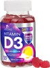 Nature'S Nutrition Vitamin D3 Gummy Vitamins Extra Strength 5000 IU (125 mcg) High Potency Vita D Gummies Dietary Supplement - Bone Teeth Muscle & Immune Support Nature's Vitamin D Supplement Non-GMO - 120 Gummies