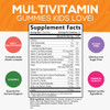 Nature'S Nutrition Vitamins for Kids Multivitamin Gummy Childrens Vitamins Sugar- Overall Health & Immune Support Vitamin C B6 B12 D3 & Zinc Chewable Kids Multi Supplement Orange Flavor Non-GMO - 60 Gummies