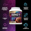 Nature'S Nutrition Whey Protein Powder 24g - Chocolate Ice Cream Whey Isolate Protein for Muscle Growth Support - Premium Whey Powder for Fast Absorbing and Easy Digesting for Men and Women Gluten - 24 Servings