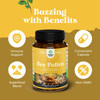 Natures Craft Bee Pollen Supplement 1000mg per Serving - Pure Bee Pollen Capsules with Naturally Occurring B Vitamins Minerals & Enzymes - Bee Pollen Pills Made Vegetarian Non-GMO & Gluten (90 Servings)